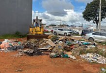 GDF remove 98 mil toneladas de entulho nos dois primeiros meses de 2026