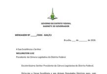 Veja a mensagem de renúncia de Ibaneis Rocha encaminhada à Câmara Legislativa