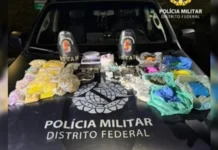 Dois homens são presos com drogas avaliadas em R$ 170 mil