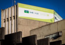Hospital universitário de Brasília tem estragos com forte chuva
