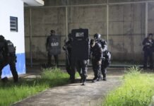 Operação Dragão mobiliza forças de segurança em exercício simulado na região da Papuda