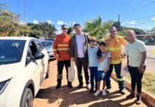 Blitz educativa leva prevenção a incêndios florestais para Brazlândia