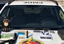 Dupla é presa com cocaína, dinheiro e munições durante operação no Itapoã