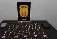 Homem é preso com mais de 100 pedras de crack em barraco próximo a restaurante comunitário