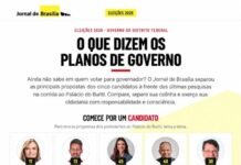 Ainda não sabe em quem votar? Compare as principais propostas dos candidatos ao GDF