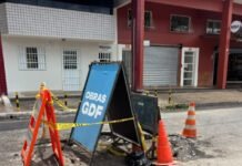 Cratera na Asa Norte expõe riscos e necessita de solução definitiva